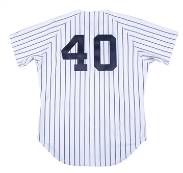 1991 Andy Hawkins Game Used New York Yankees Home Jersey (Steiner)
